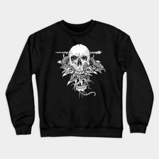 Skull Inktober Crewneck Sweatshirt